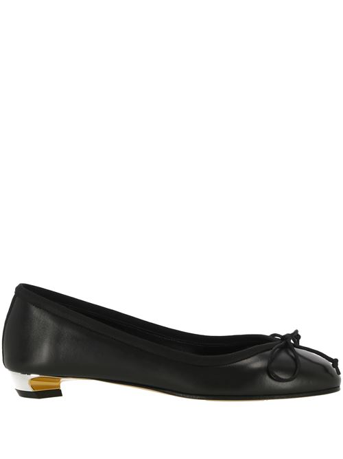 Ballerine Armadillo da Donna in Nero/argento/oro ALEXANDER MCQUEEN | 797579WIG121399